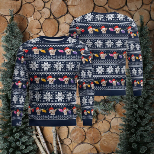 Chihuahua Christmas Ugly Sweater