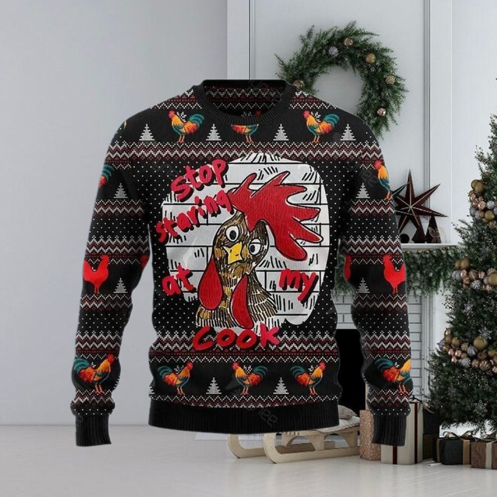 Christmas Chicken Ugly Sweater Christmas Chicken Ugly Sweater