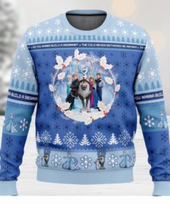 Christmas Frozen Ugly Sweater, Disney Princess Women Sweater, Christmas Elsa Sweatshirt, Disney Family Holiday Sweater, Gift For Fan