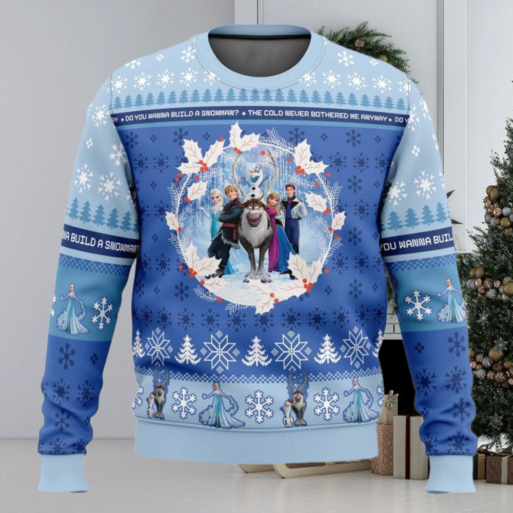 Christmas Frozen Ugly Sweater, Disney Princess Women Sweater, Christmas Elsa Sweatshirt, Disney Family Holiday Sweater, Gift For Fan Christmas Frozen Ugly Sweater, Disney Princess Women Sweater, Christmas Elsa Sweatshirt, Disney Family Holiday Sweater, Gift For Fan