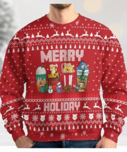 Christmas Winnie The Pooh Ugly Sweater, Piglet Tigger Eeyore Christmas Shirt, Disneyland Xmas Sweatshirt, Family Sweater, Disney Gift