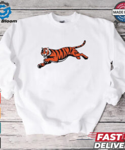 Cincinnati Bengals happy National cat day tiger Mascot shirt