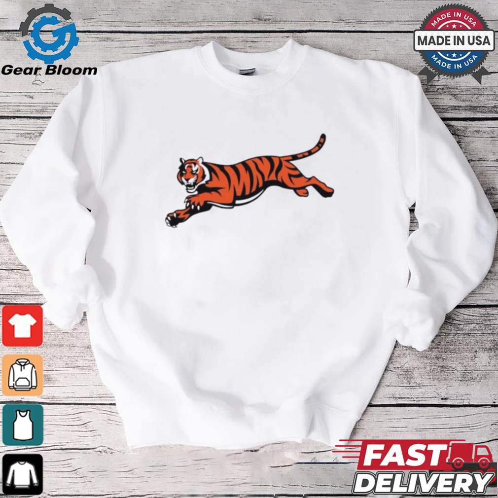 Cincinnati Bengals happy National cat day tiger Mascot shirt Cincinnati Bengals happy National cat day tiger Mascot shirt