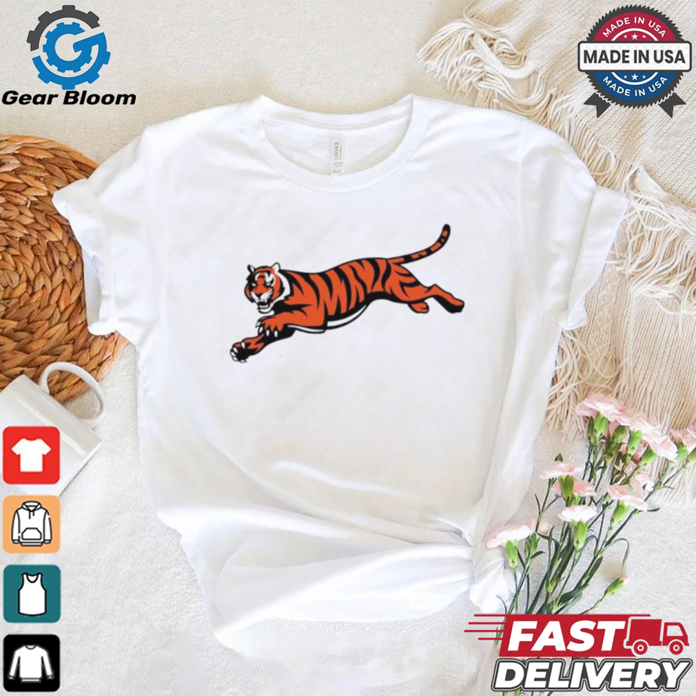 Cincinnati Bengals happy National cat day tiger Mascot shirt Cincinnati Bengals happy National cat day tiger Mascot shirt