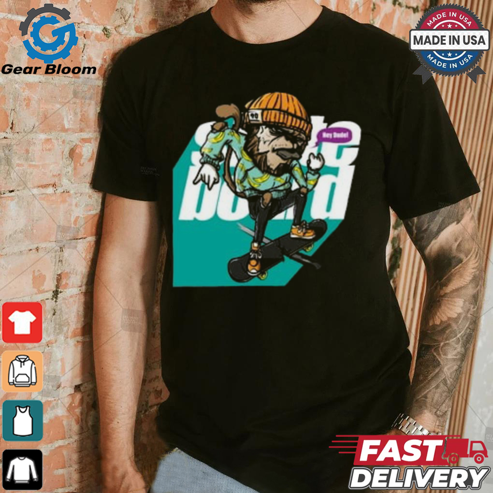 Cool Skateboarding Monkey Graphic T Shirt Cool Skateboarding Monkey Graphic T Shirt