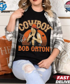 Cowboy Bob Orton Retro T shirt