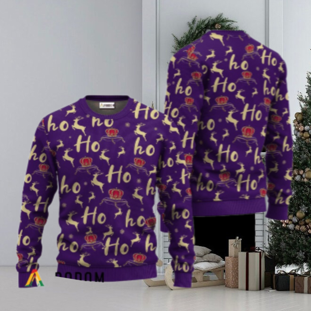 Crown Royal Ho Ho Ho Christmas Sweater Crown Royal Ho Ho Ho Christmas Sweater