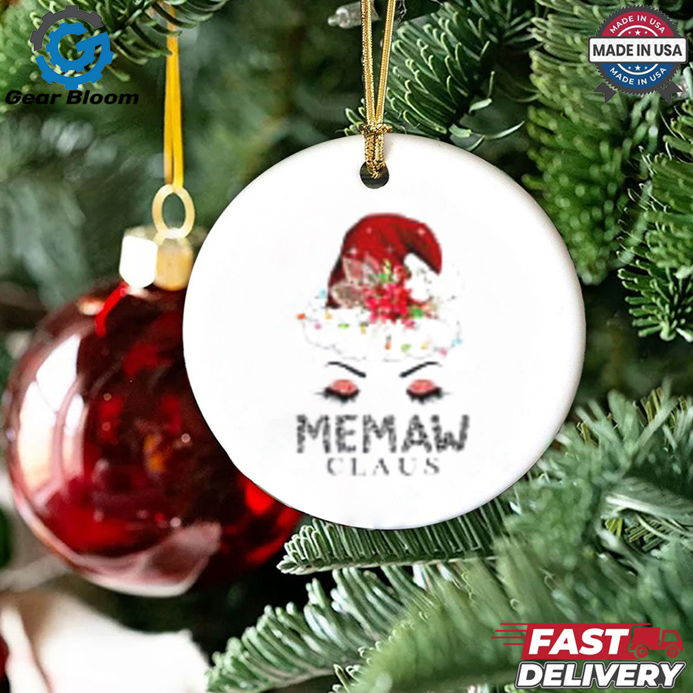 Cute Memaw Claus Retro Santa Claus Happy Merry Christmas T Shirt Cute Memaw Claus Retro Santa Claus Happy Merry Christmas T Shirt