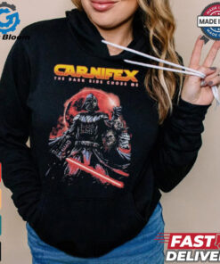 Darth Vader Chewbacca Sentinel Baby Yoda Head Star Wars X Carnifex The Dark Side Chose Me T shirt