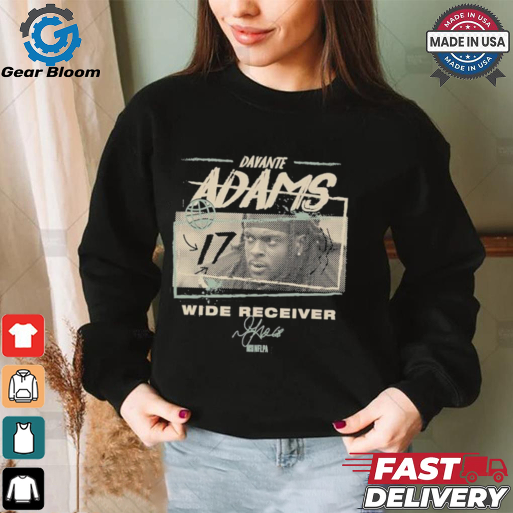 Davante Adams New York Jets Tones Shirt Davante Adams New York Jets Tones Shirt