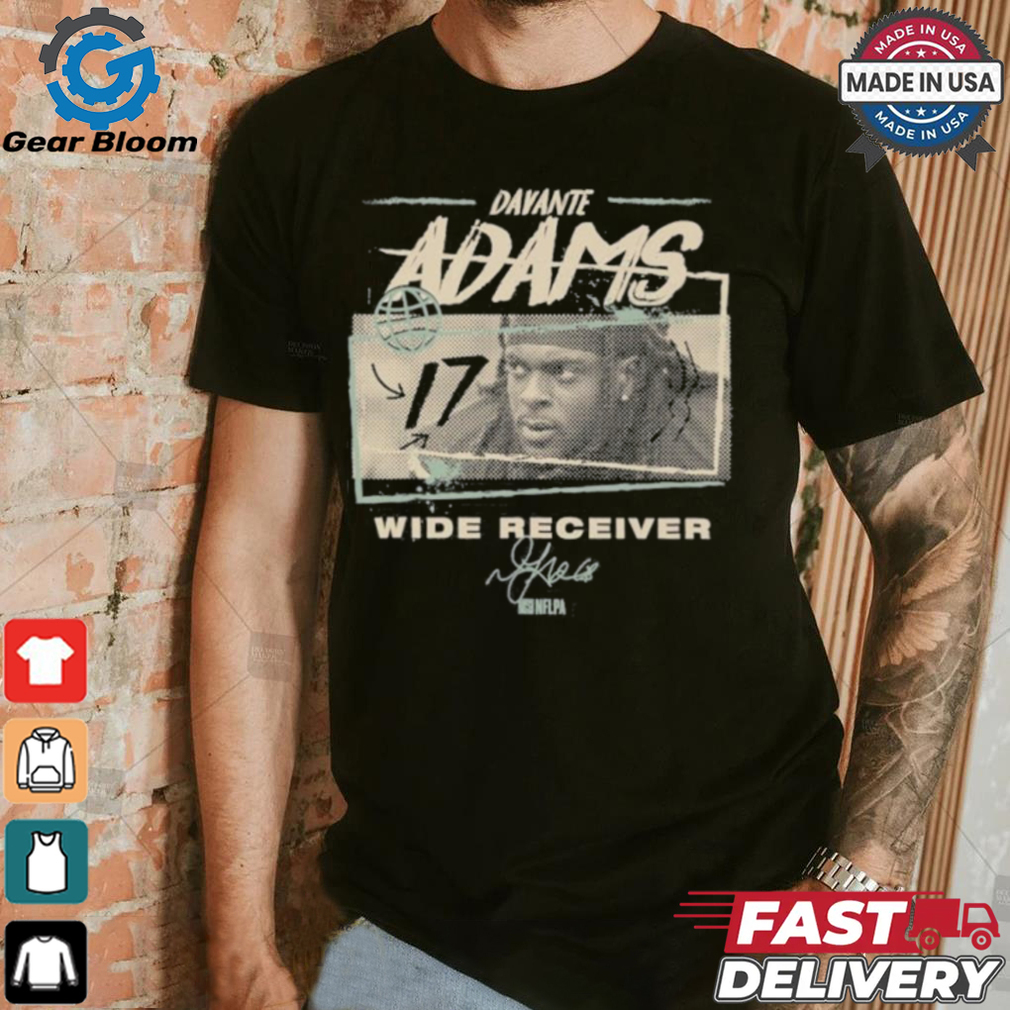 Davante Adams New York Jets Tones Shirt Davante Adams New York Jets Tones Shirt
