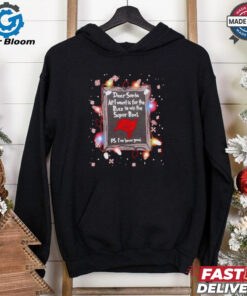 Dear Santa Tampa Bay Buccaneers Christmas Lights shirt