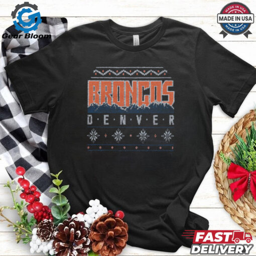 Denver Broncos Holiday Crewneck shirt