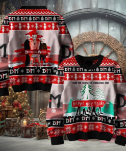 Depeche Mode Enjoy The Silence Of Christmas Time Happy New Year Chirstmas Gifts 2024 Xmas For Family And Friends Ugly Sweater