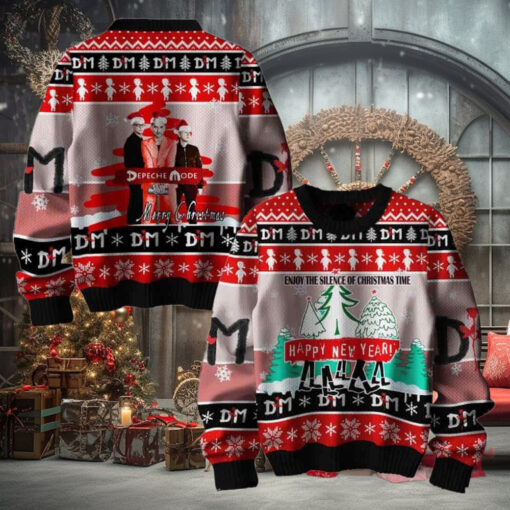 Depeche Mode Enjoy The Silence Of Christmas Time Happy New Year Chirstmas Gifts 2024 Xmas For Family And Friends Ugly Sweater