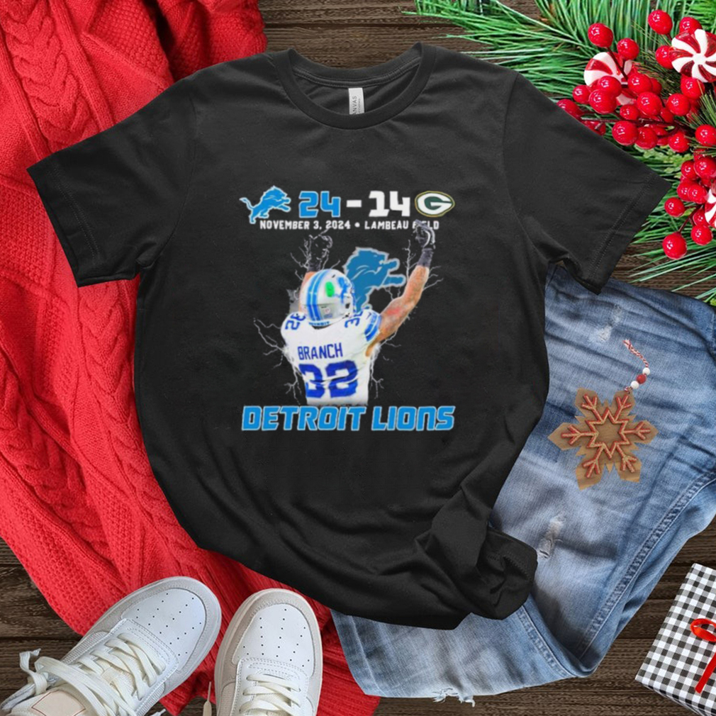 Detroit Lions 24 10 Green Bay Packers November 3, 2024 Shirt Detroit Lions 24 10 Green Bay Packers November 3, 2024 Shirt