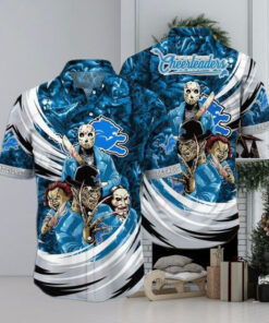 Detroit Lions Custom Funny Beach Outfit Hawaiian Shirt Vintage