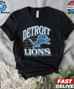 Detroit Lions Gridiron Motor City Football T Shirt