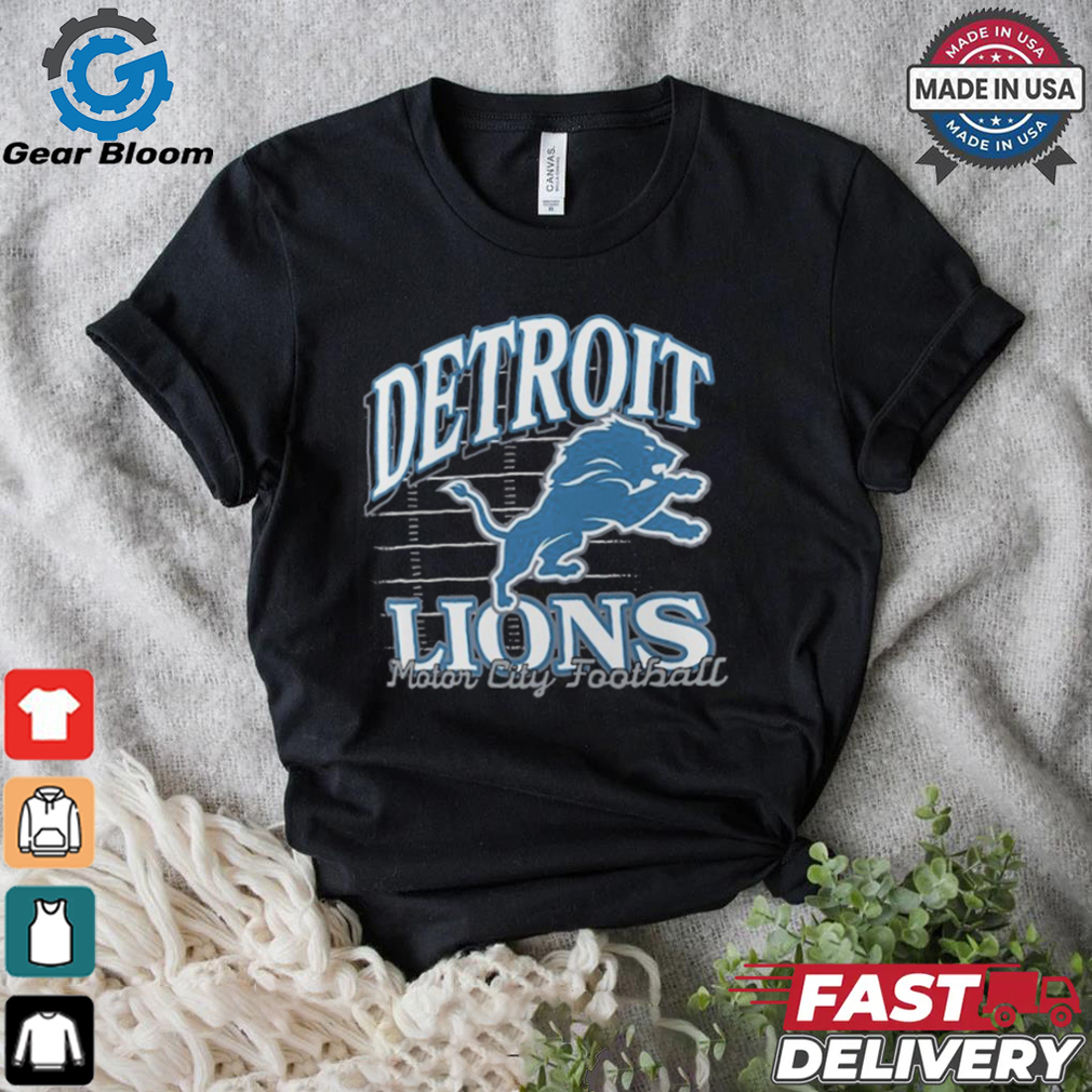 Detroit Lions Gridiron Motor City Football T Shirt Detroit Lions Gridiron Motor City Football T Shirt