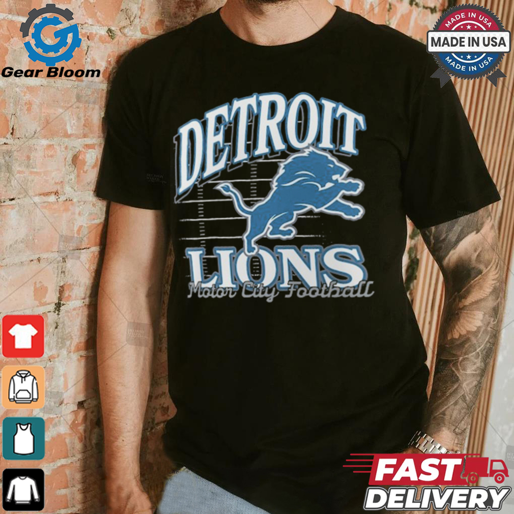 Detroit Lions Gridiron Motor City Football T Shirt Detroit Lions Gridiron Motor City Football T Shirt