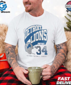 Detroit Lions NFL National Football League since 34 shirt
