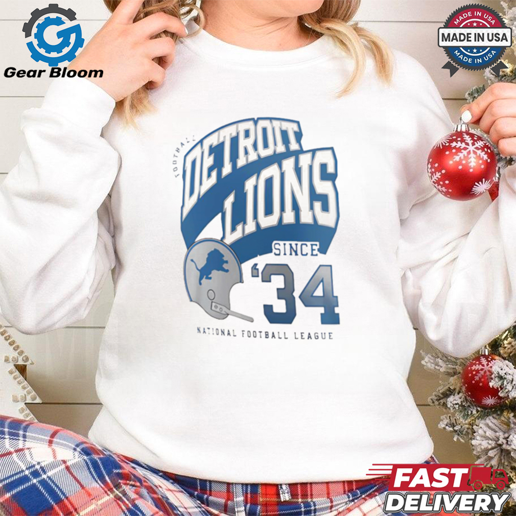 Detroit Lions NFL National Football League since 34 shirt Detroit Lions NFL National Football League since 34 shirt
