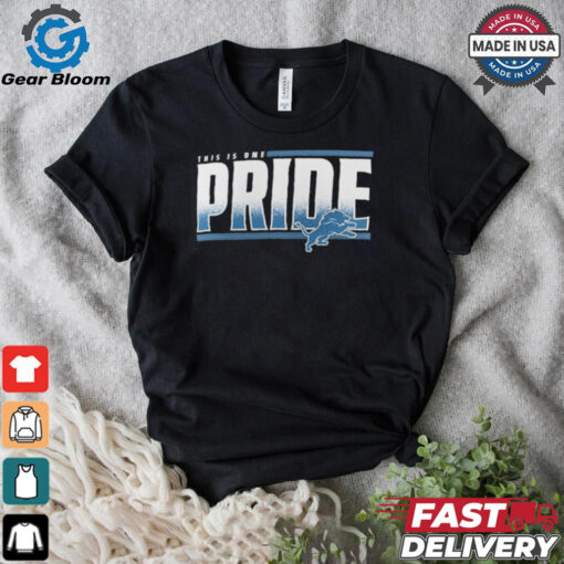 Detroit Lions One Pride T Shirt