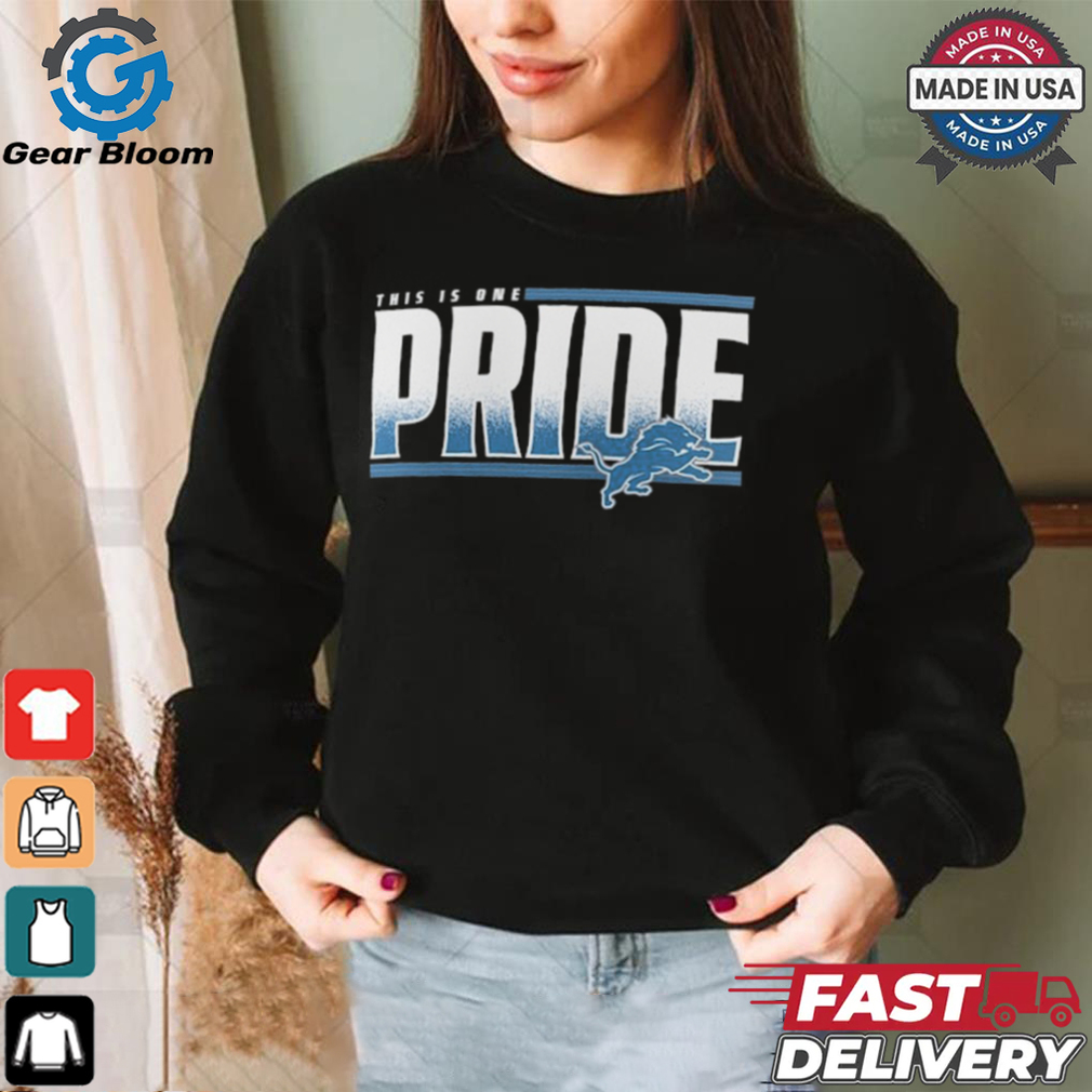 Detroit Lions One Pride T Shirt Detroit Lions One Pride T Shirt