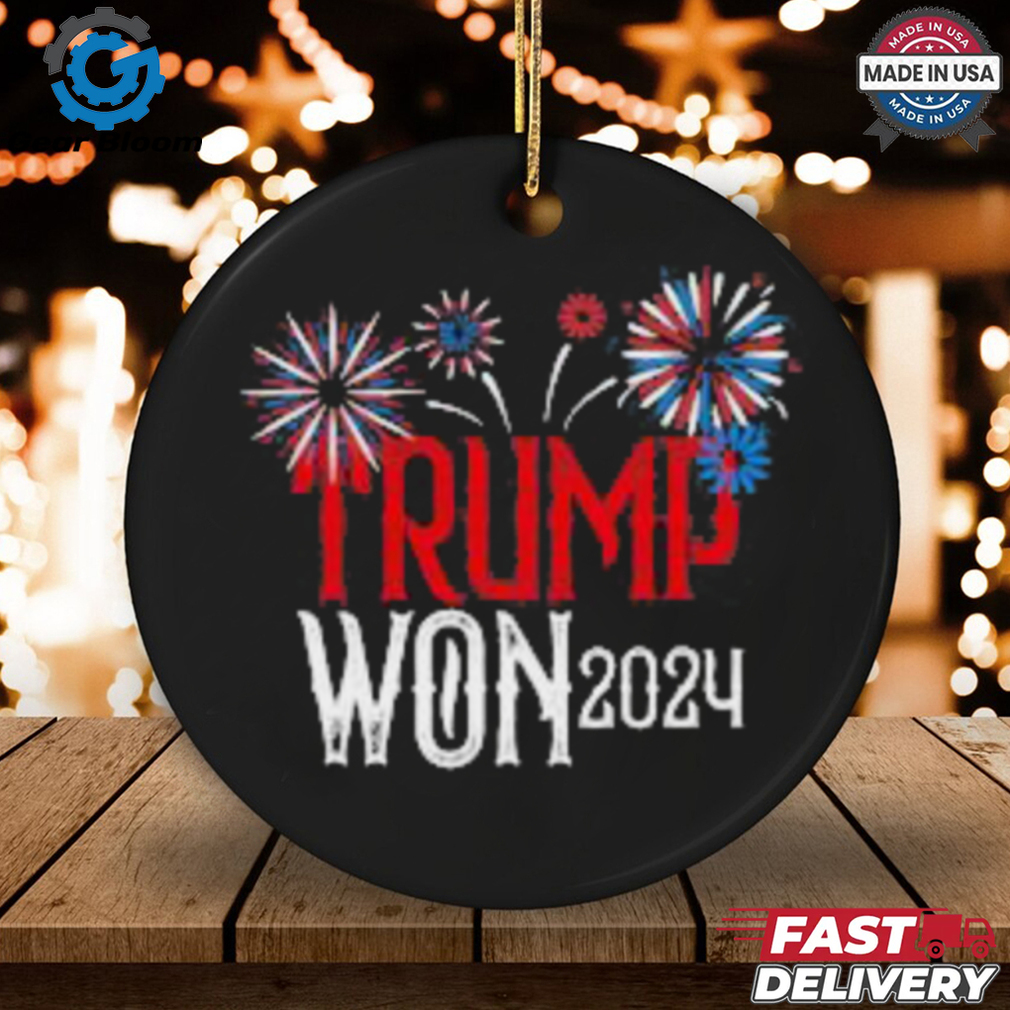 Donald Trump Won 2024 Election Inauguration T Shirt Donald Trump Won 2024 Election Inauguration T Shirt