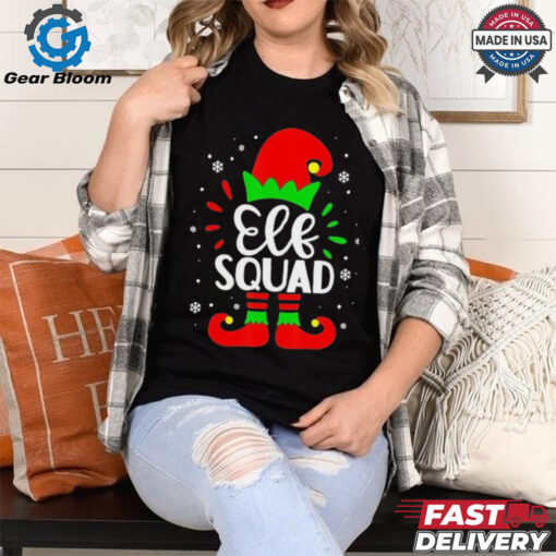 Elf Family Christmas Elf Squad Matching Pajamas Shirt