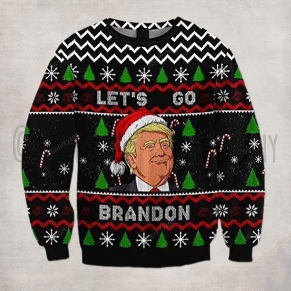 FJB Let’s Go Brandon Santa Trump Christmas Sweater – Unisex Funny Winter Holiday Ugly Christmas Sweater FJB Let’s Go Brandon Santa Trump Christmas Sweater – Unisex Funny Winter Holiday Ugly Christmas Sweater