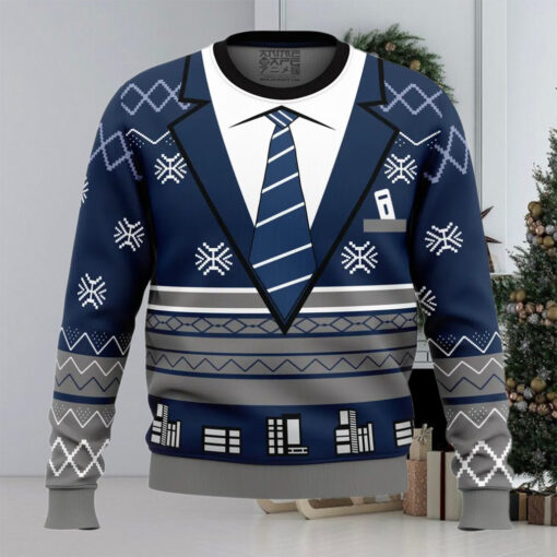 Felix Richter Holiday Formal Dead by Daylight Ugly Christmas Sweater