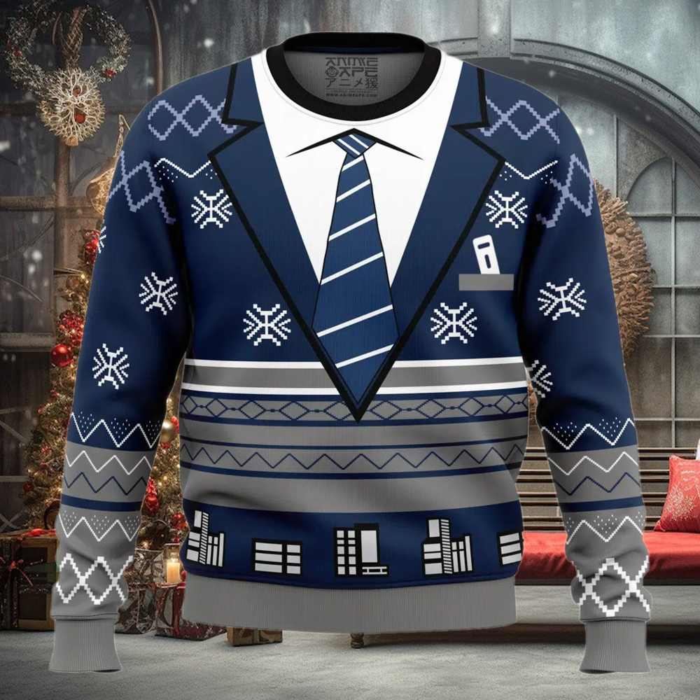 Felix Richter Holiday Formal Dead by Daylight Ugly Christmas Sweater Felix Richter Holiday Formal Dead by Daylight Ugly Christmas Sweater