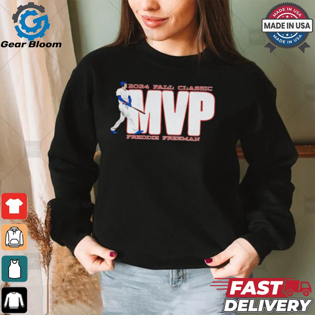 Freddie Freeman 2024 fall classic MVP shirt Freddie Freeman 2024 fall classic MVP shirt
