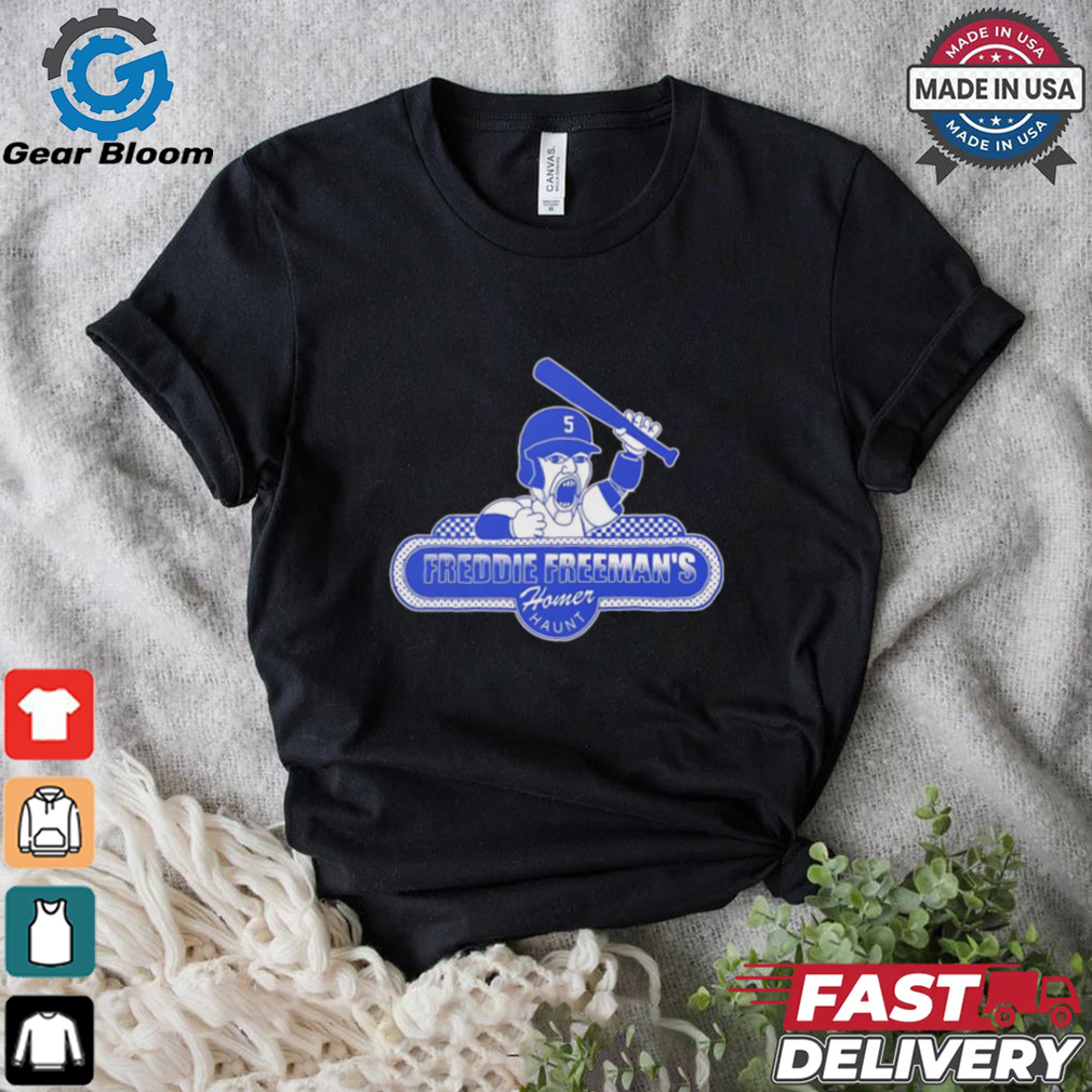 Freddie Freeman’s homer haunt shout shirt Freddie Freeman’s homer haunt shout shirt
