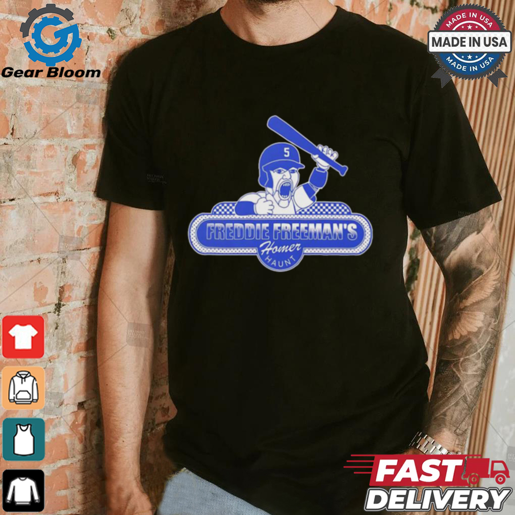 Freddie Freeman’s homer haunt shout shirt Freddie Freeman’s homer haunt shout shirt