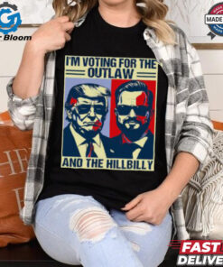 Funny Trump Flag Outlaw Hillbilly JD Vance 2024 Donald Trump T Shirt