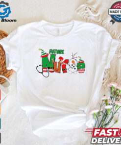 Future Nurse Christmas Elf Santa shirt