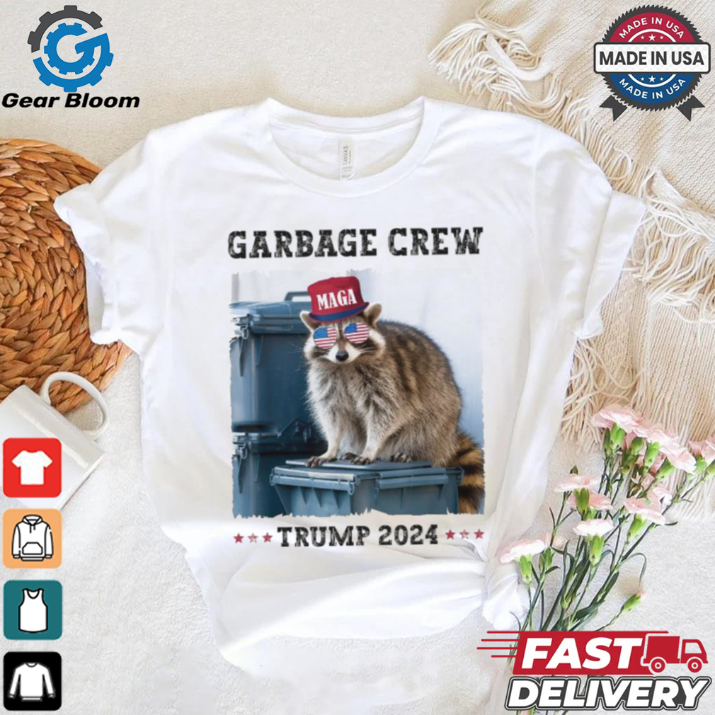 Garbage Crew Maga Trump 2024 Raccoon T shirts Garbage Crew Maga Trump 2024 Raccoon T shirts