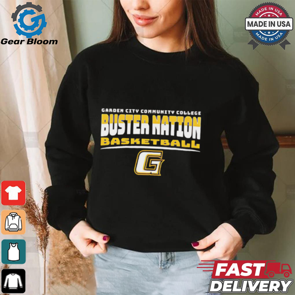 Garden City Community COllege Buster Nation basketball shirt Garden City Community COllege Buster Nation basketball shirt