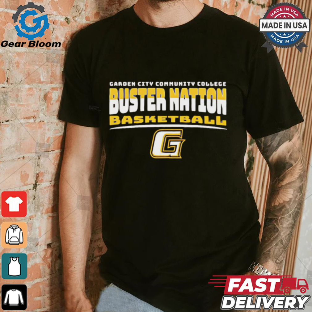 Garden City Community COllege Buster Nation basketball shirt Garden City Community COllege Buster Nation basketball shirt