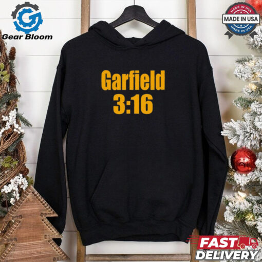 Garfield 3 16 Fuck Mondays Eat Lasagna T Shirt