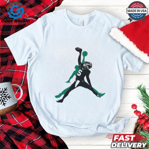Garrett Wilson jumpman catch New York Jets shirt
