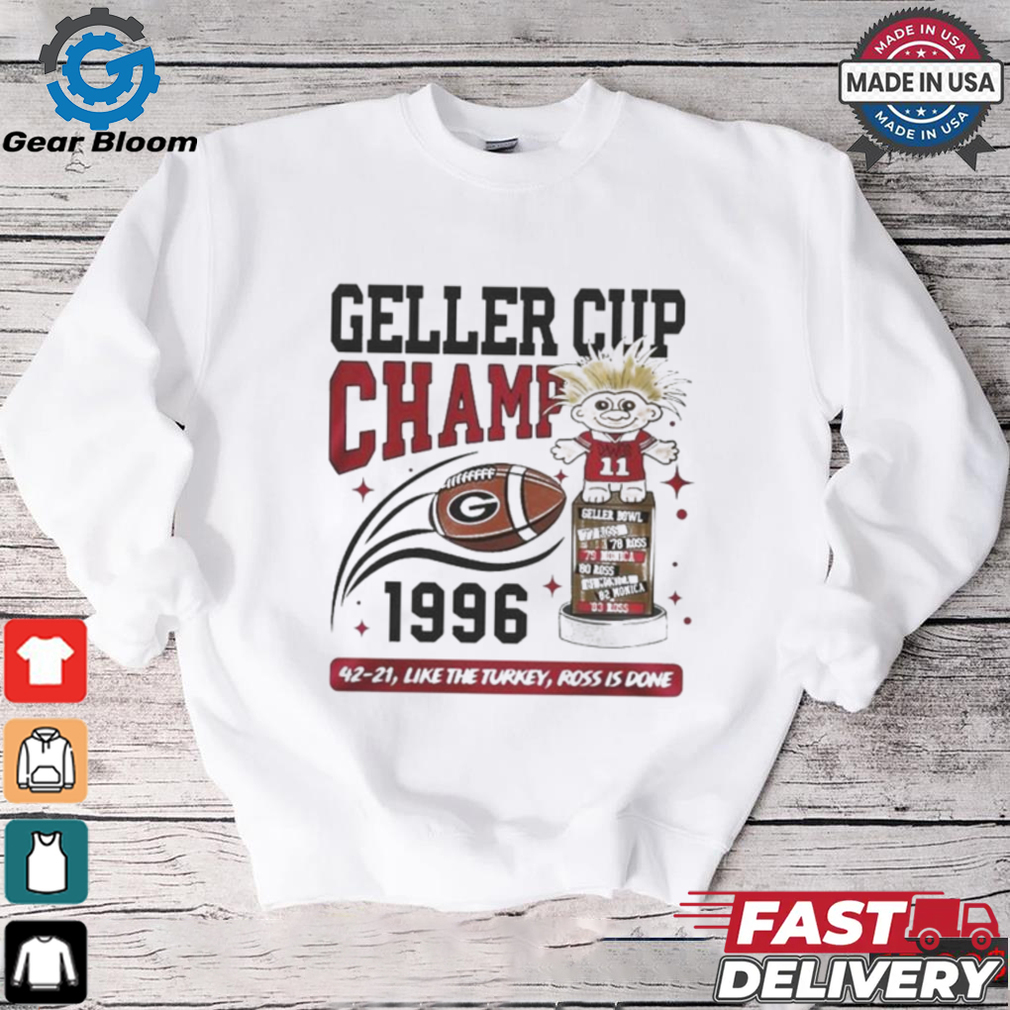 Georgia Bulldogs Geller Cup Champ Football Geller Cup Champ 1996 Shirt Georgia Bulldogs Geller Cup Champ Football Geller Cup Champ 1996 Shirt