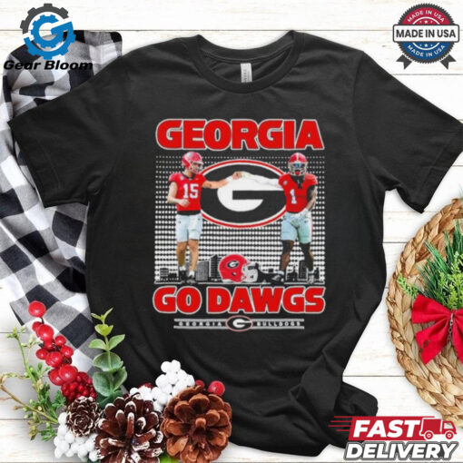 Georgia Bulldogs Go Dawgs Carson Beck And Trevor Etienne Shirt
