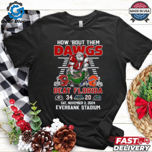 Georgia Bulldogs How ‘Bout Them Dawgs Beat Florida Gators T Shirt