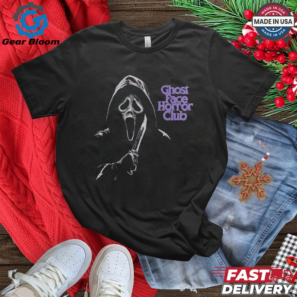 Ghost Face Horror Club Double Sided T Shirt Ghost Face Horror Club Double Sided T Shirt