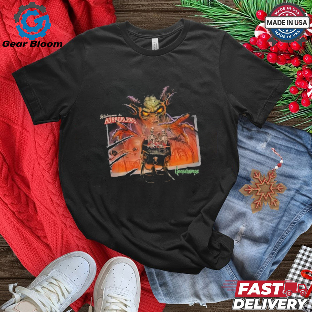 Goosebumps One Day At Welcome To Horrorland T shirt Goosebumps One Day At Welcome To Horrorland T shirt