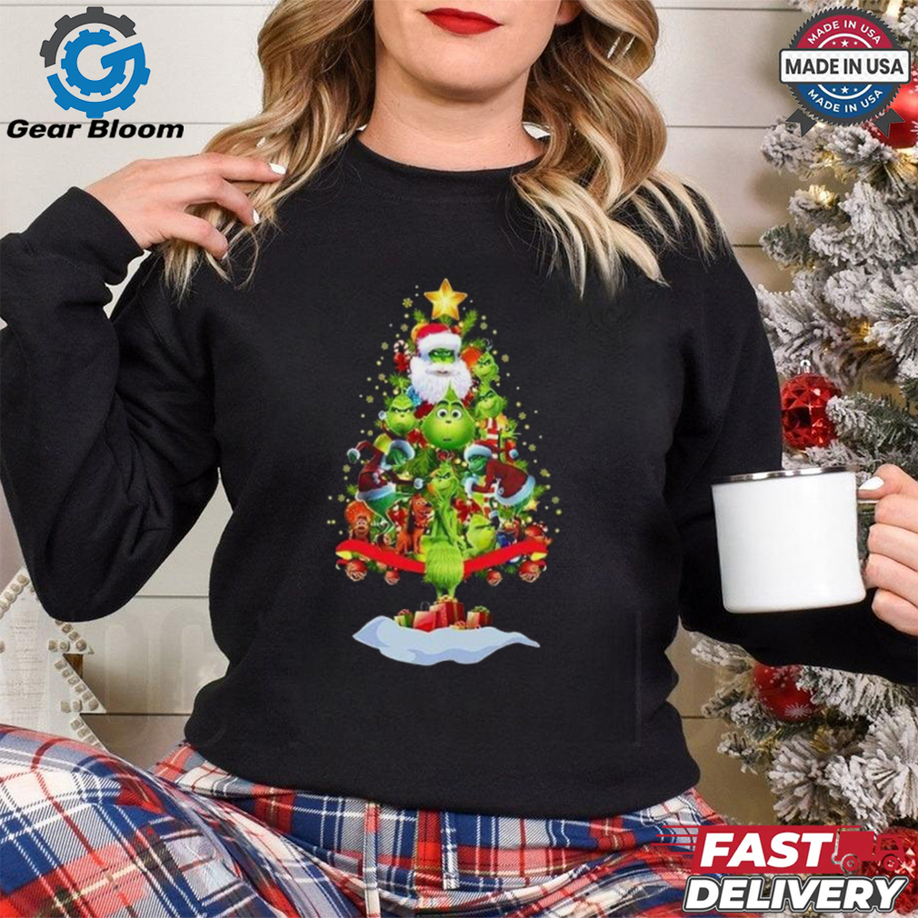 Grinch Christmas Tree Holiday Shirt Grinch Christmas Tree Holiday Shirt