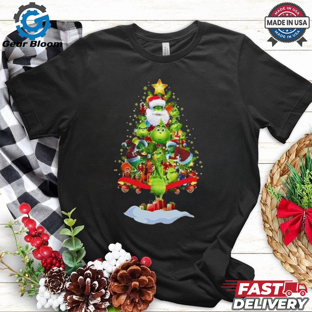 Grinch Christmas Tree Holiday Shirt Grinch Christmas Tree Holiday Shirt
